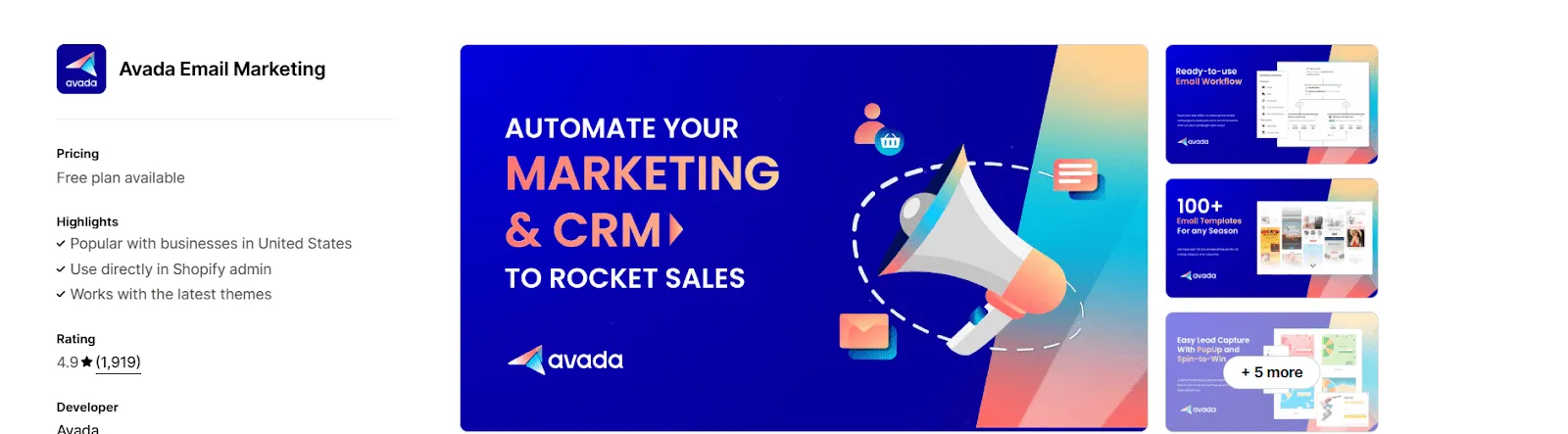 Avada Email Marketing